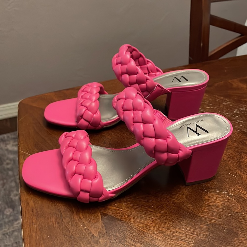PINK 💓Block Heels